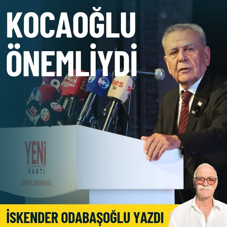 Kocaoğlu önemliydi