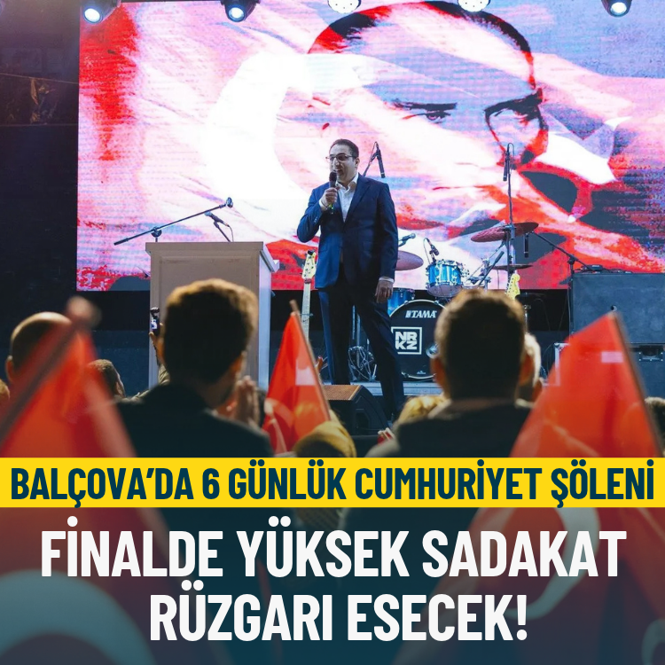 Balçova’da 6 günlük cumhuriyet şöleni: Finalde yüksek sadakat rüzgarı esecek!