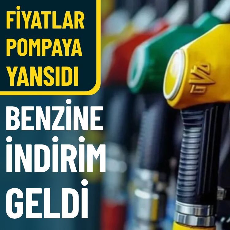 Benzine 3,30 TL indirim geldi