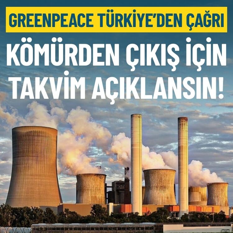 Greenpeace Türkiye’den ‘termik santral’ çağrısı: Kömürden çıkış için takvim açıklansın!