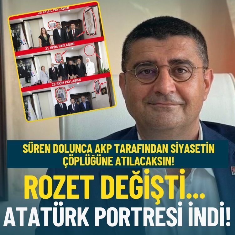 Rozet değişti, Atatürk portresi indi… CHP’li Karadağ’dan AKP’li Yıldız’a sert sözler!