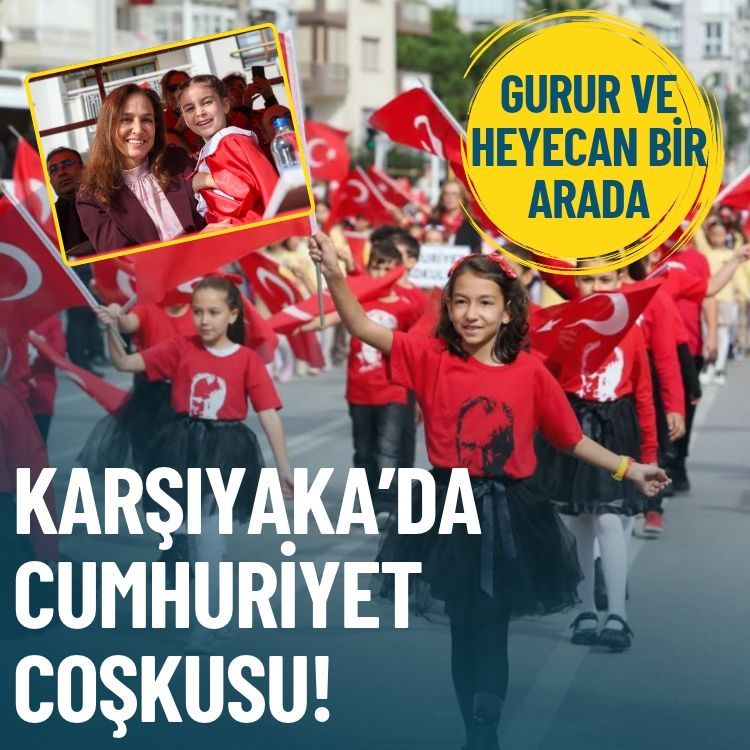 Karşıyaka’da Cumhuriyet coşkusu: Gurur ve heyecan bir arada