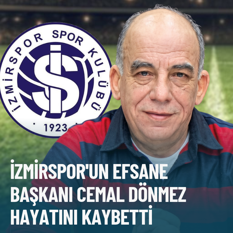 İzmirspor'un efsane başkanı Cemal Dönmez hayatını kaybetti