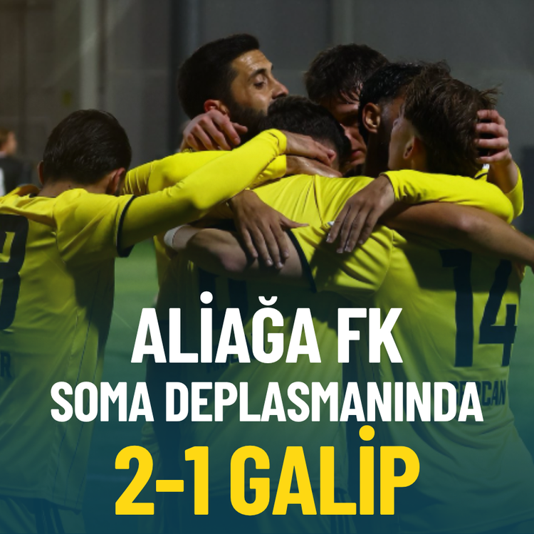 Aliağa FK Soma deplasmanında galip