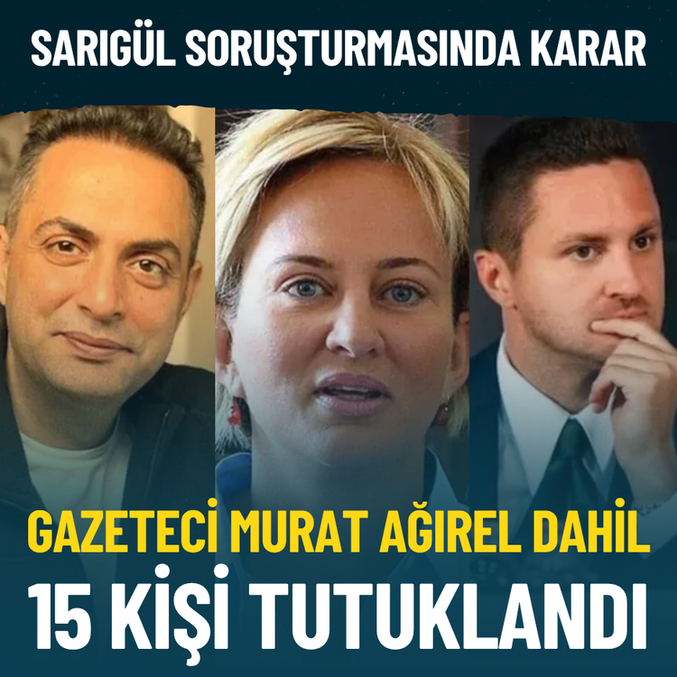 Sarıgül soruşturmasında karar: Gazeteci Murat Ağırel dahil 15 kişi tutuklandı