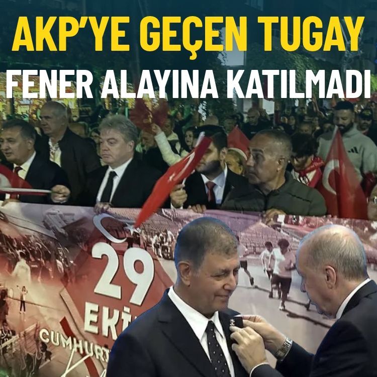 İzmir’de 29 Ekim… AKP’ye geçen Tugay fener alayına katılmadı