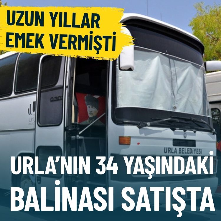 Uzun yıllar emek vermişti… Urla’nın 34 yaşındaki Balinası satışta