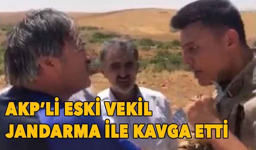 AKP'li eski vekil askerlerle böyle kavga etti! O anlar görüntülendi!