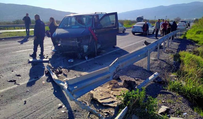 Aydın'da trafik kazası: 6 kişi yaralandı