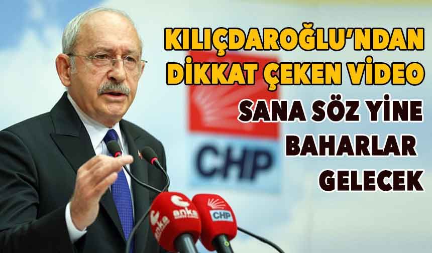 Kılıçdaroğlu'ndan dikkat çeken paylaşım: Sana söz yine baharlar gelecek