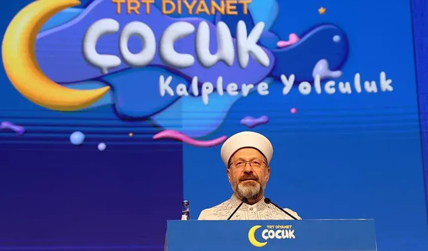 Bunu da gördük: 'TRT Diyanet Çocuk' kanalı kuruldu