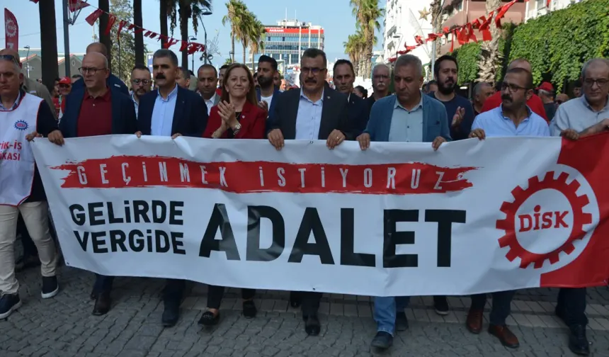 DİSK, vergide adalet için alana iniyor: Kitlesel miting yapacak