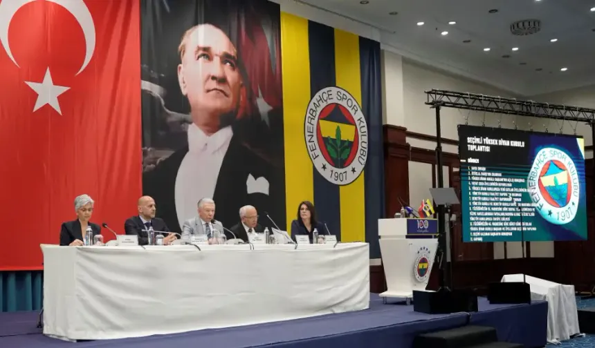 Fenerbahçe Yüksek Divan Kurulu başkanını seçiyor: Oy verme işlemi başladı
