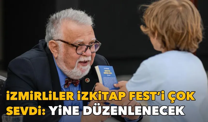 İzmirliler İZKİTAP Fest’i çok sevdi: Sonbaharda da düzenlenecek