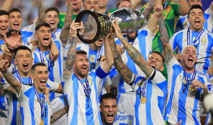 Copa America 2024'de zafer Arjantin'in