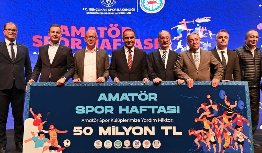 Balıkesir'de amatör spor kulüplerine dev yardım: 50 milyon TL nakdi destek sağlanacak