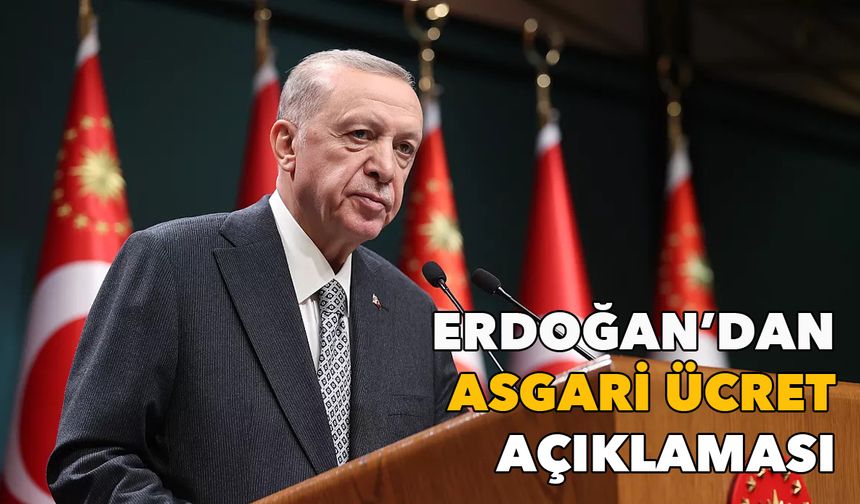 Erdoğan'dan asgari ücret açıklaması: Hiçbir kesimi enflasyona ezdirmeyeceğiz