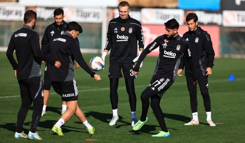 Beşiktaş, deplasmanda oynayacağı Hatayspor maçına hazırlanıyor