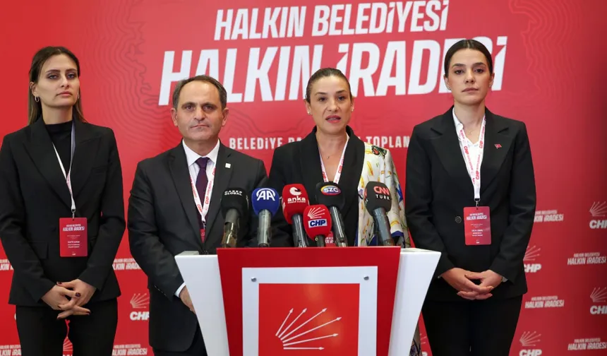 Meryem Ana direnişine öncülük eden Başkan Sengel, CHP'nin bildirisini okudu: Halkın belediyeleri halkın kalacak