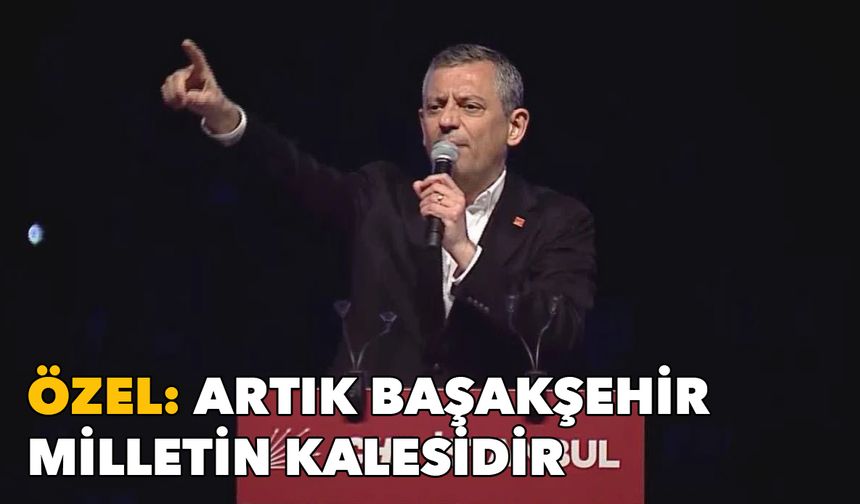 Millet iradesine sahip çıkıyor mitingi: Özgür Özel’den hükümete milletin kalesi yanıtı
