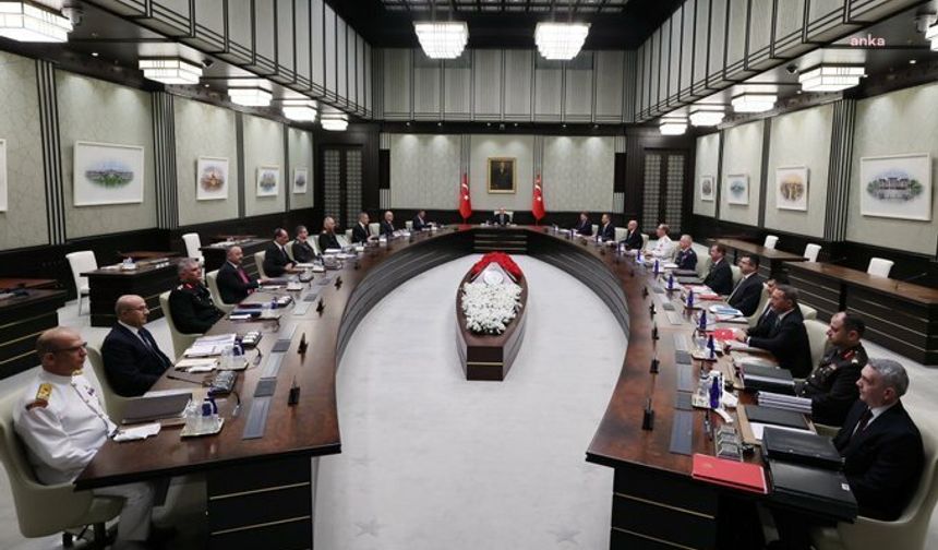MGK toplantısı sona erdi: 6 maddelik bildiri!