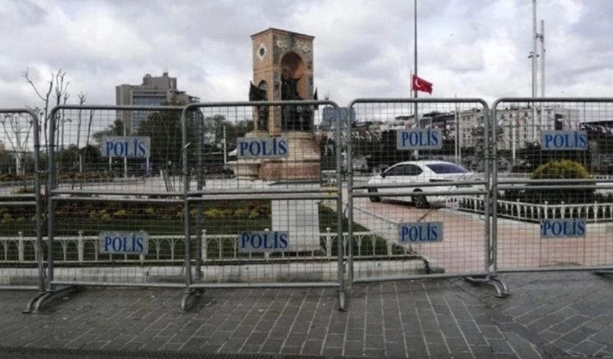 Taksim'de 1 Mayıs kutlamalarına müdahale: 46 kişi gözaltına alındı