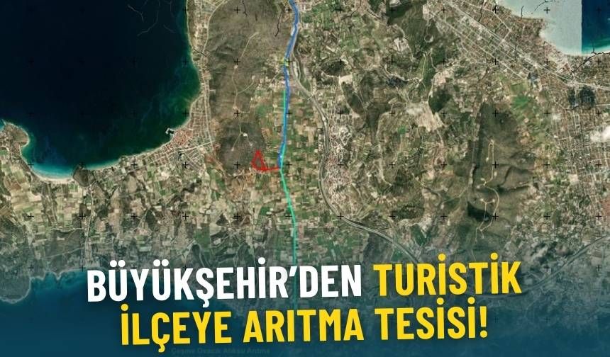 İzmir Büyükşehir’in Çeşme’deki arıtma tesisine onay: 10 mahalleyi kapsayacak