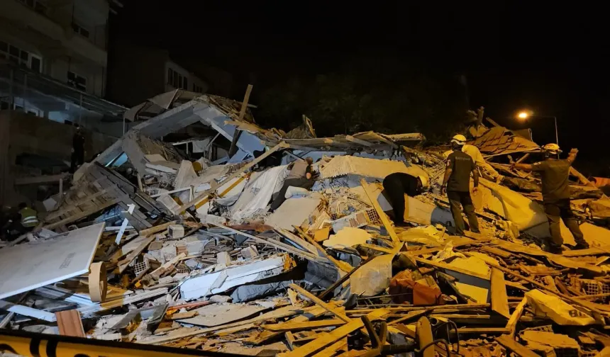 6.1’lik sarsıntının yeni görüntüleri ortaya çıktı