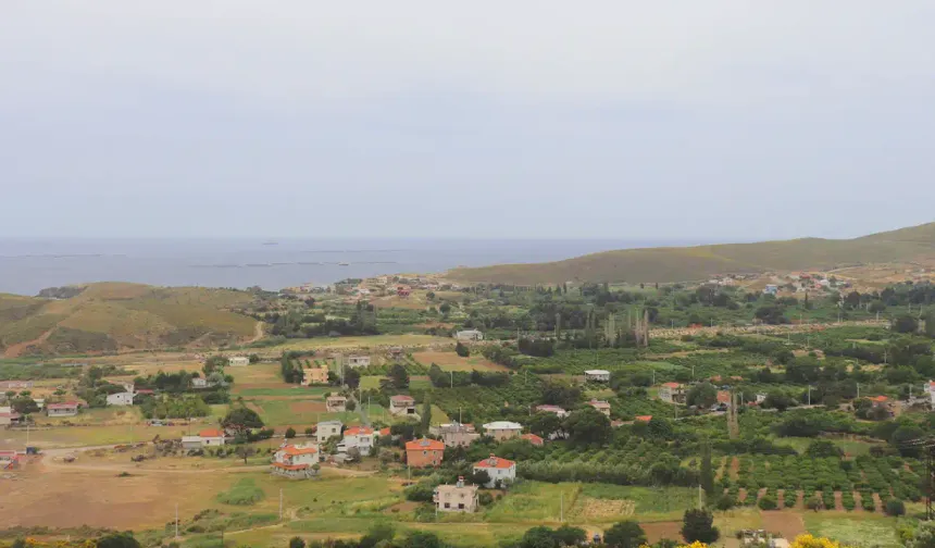 Karaburun'da deniz kenarında yemyeşil bir köy: Sadece 535 kişi yaşıyor