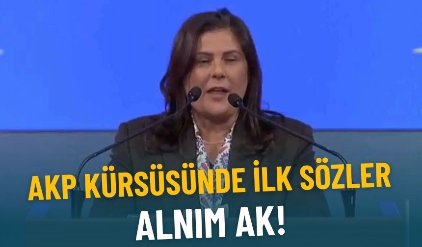 AKP'ye geçen Özlem Çerçioğlu'ndan ilk sözler: Alnım ak