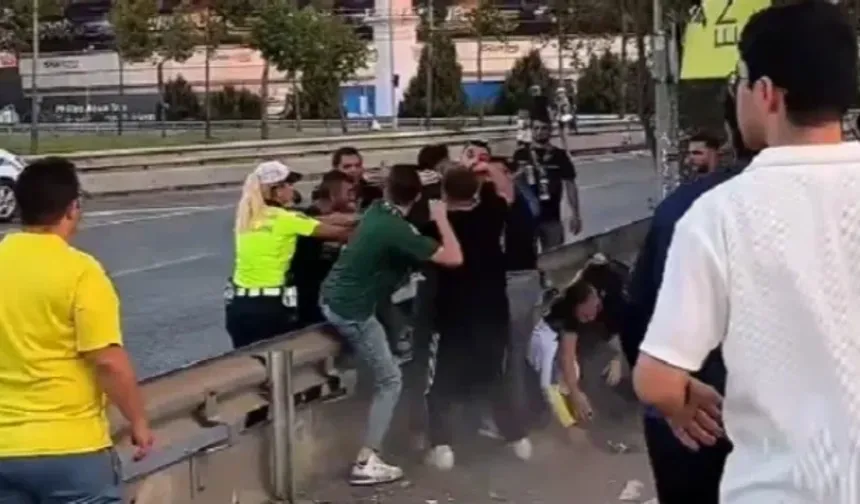 Fenerbahçe–Kocaelispor maçı öncesi arbede: Polis müdahale etti