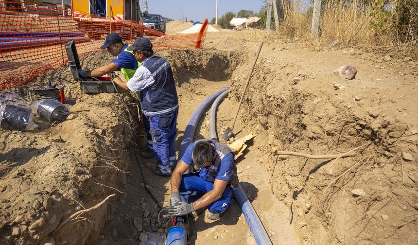 İzmir’de altyapı çalışması sürüyor: Tire’de 9,5 milyonluk yatırım