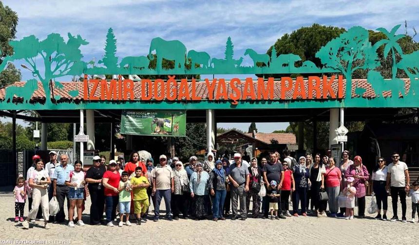 Ödemiş yangınından etkilenenlere moral gezisi