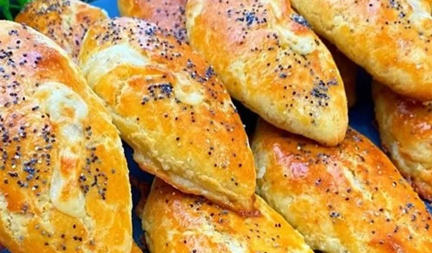 Günlerce taze kalıyor: Zeytinyağlı gevrek poğaça tarifi