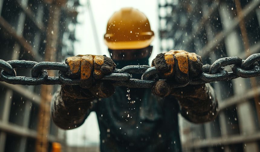 İzmir’de işçinin feci sonu: 5 metre yükseklikten düştü