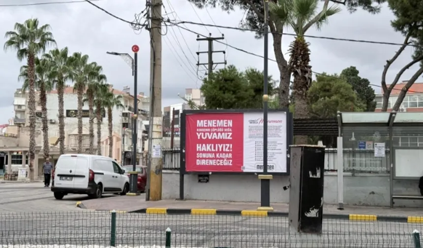 Menemenli muhtarlardan çöp tesisi tepkisi: Büyükşehir hamle yaparsa direnişle karşılaşır