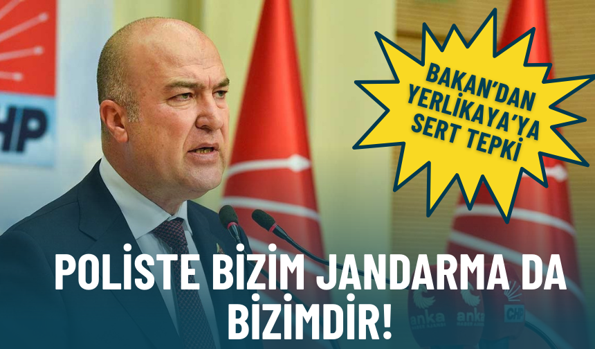 Murat Bakan'dan Ali Yerlikaya'ya sert tepki: Poliste bizim jandarma da bizimdir!