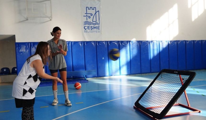 Çeşme’de özel gereksinimli çocuklar için spor eğitimleri