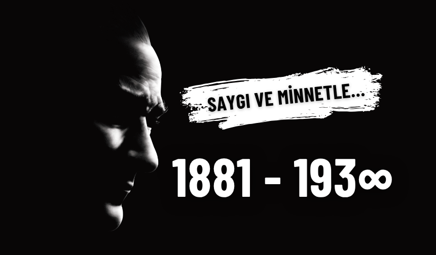 Saat 9'u 5 geçe.. Atatürk’e saygı ve minnetle