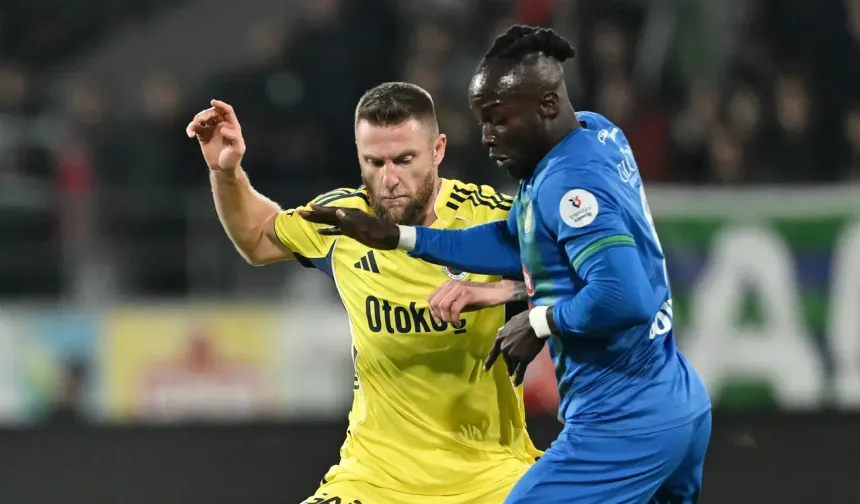 Fenerbahçe Rize’de fark attı!