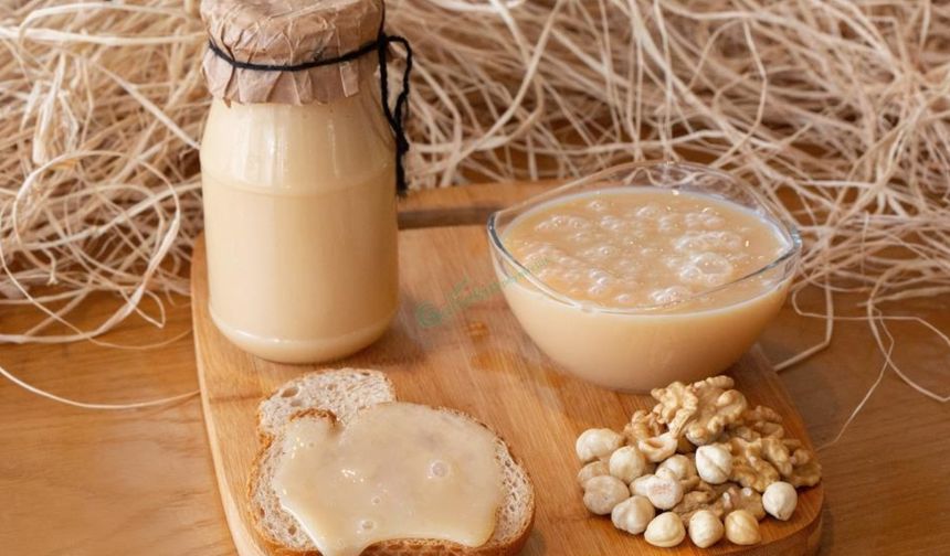 Bu lezzetle Alaçatı sokaklarını evinize taşıyacaksınız: Reçelin en güzel hali damla sakızlı süt reçeli