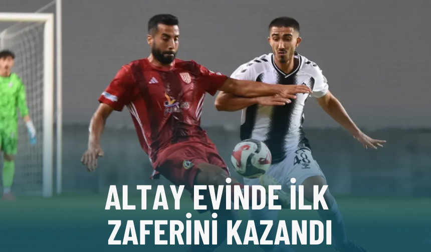 Altay evinde ilk zaferini kazandı!