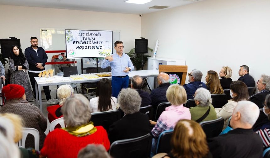 Balçovalılar zeytinyağı tadım etkinliğinde buluştu