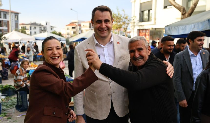 CHP İzmir İl Başkanı Güç'ten Efes Selçuk'a ziyaret: Belediye başkanlarımıza sahip çıkmak zorundayız!