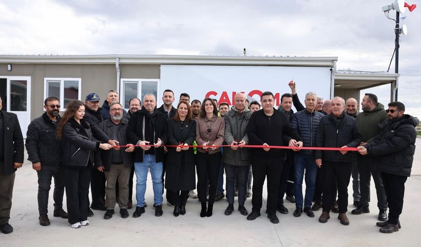 Çeşme'de afetlere karşı 72 saat kesintisiz koordinasyon: ÇAKOM hizmete açıldı