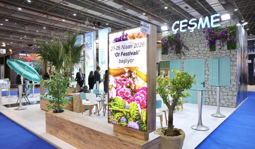 Çeşme'ye Travel Turkey İzmir Fuarı’nda yoğun ilgi