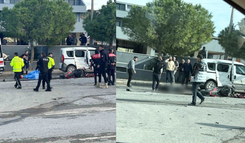 İzmir’de feci motosiklet kazası: 1 ölü, 1 yaralı