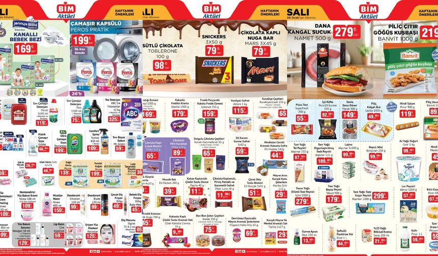 BİM 6 Ocak 2026 aktüel ürünler kataloğu duyuruldu: Bu salı BİM'e ilk kez çamaşır kapsülü geliyor