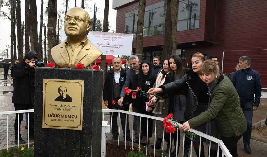 Uğur Mumcu Çiğli’de anıldı