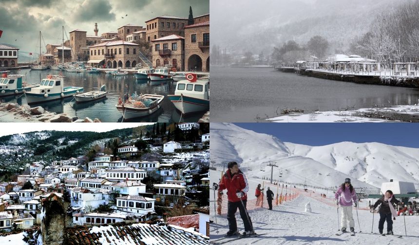 Kayak merkezinden şirin köylere: Kışın İzmir'de ne yapılır?